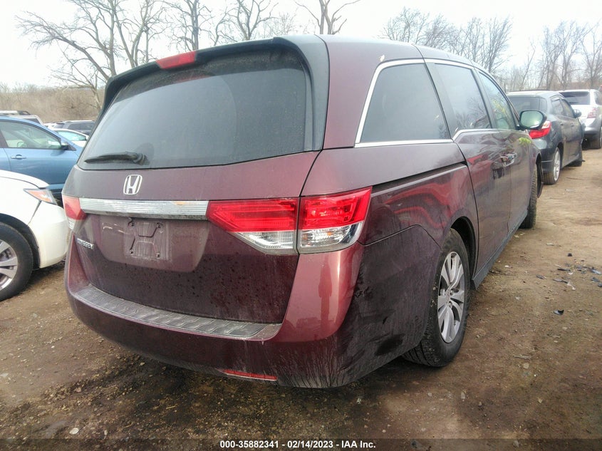 VIN 5FNRL5H69HB024413 2017 HONDA ODYSSEY EX-L