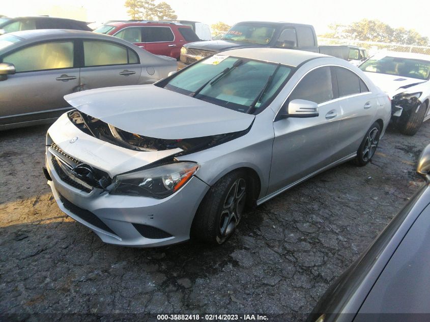 2014 MERCEDES-BENZ CLA-CLASS CLA 250 - WDDSJ4EB5EN061688