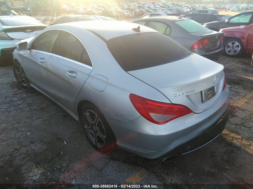 2014 MERCEDES-BENZ CLA-CLASS CLA 250 - WDDSJ4EB5EN061688