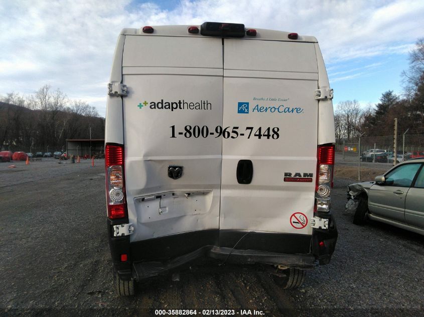 2020 RAM PROMASTER 1500 136" WB - 3C6TRVBG2LE138944