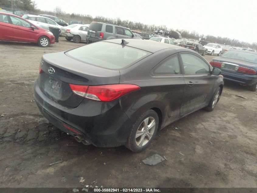 2013 HYUNDAI ELANTRA COUPE GS PZEV KMHDH6AE5DU023596