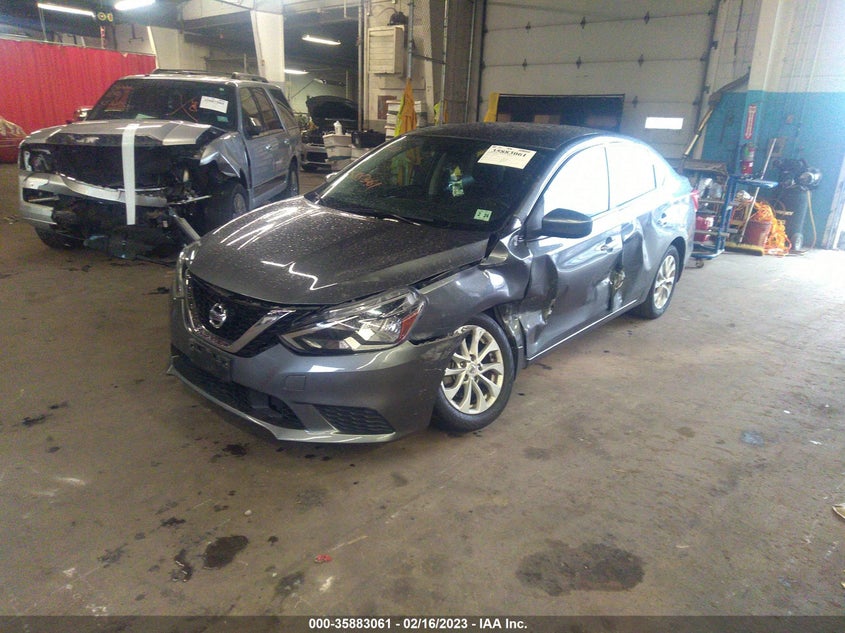 VIN 3N1AB7AP6KY267271 2019 NISSAN SENTRA SV