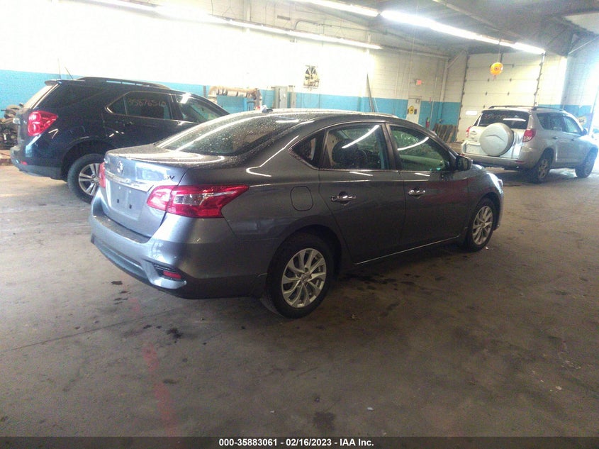 VIN 3N1AB7AP6KY267271 2019 NISSAN SENTRA SV