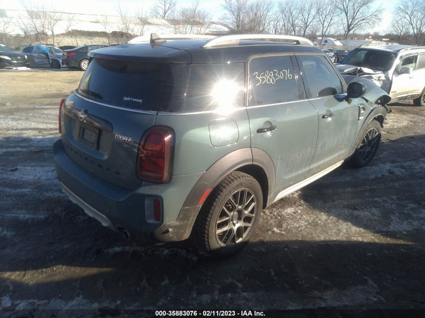 2021 MINI COUNTRYMAN COOPER S WMZ83BR05M3M31706