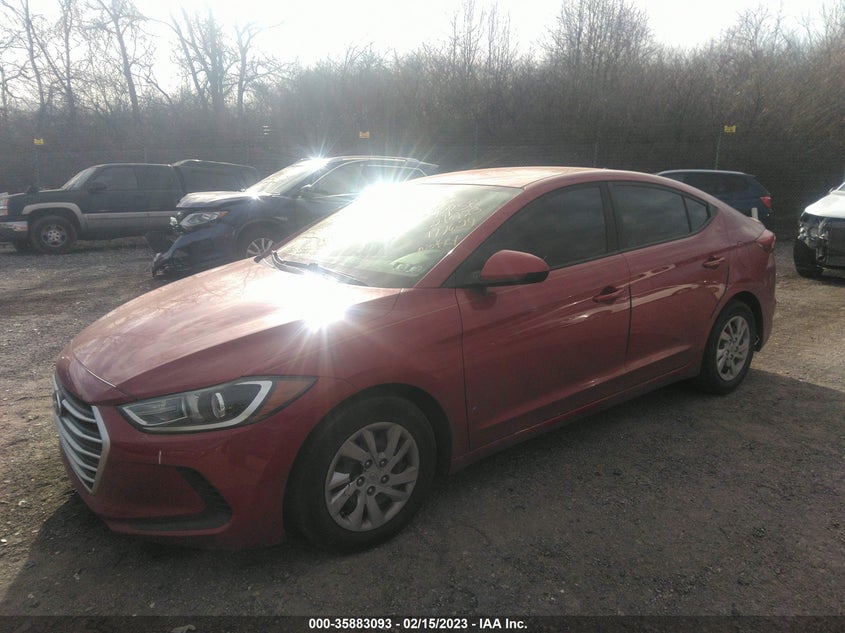 VIN 5NPD74LF6HH177624 2017 HYUNDAI ELANTRA SE