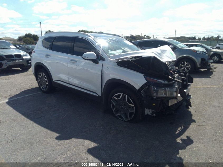 2022 HYUNDAI SANTA FE HYBRID SEL PREMIUM - KM8S3DA13NU037103