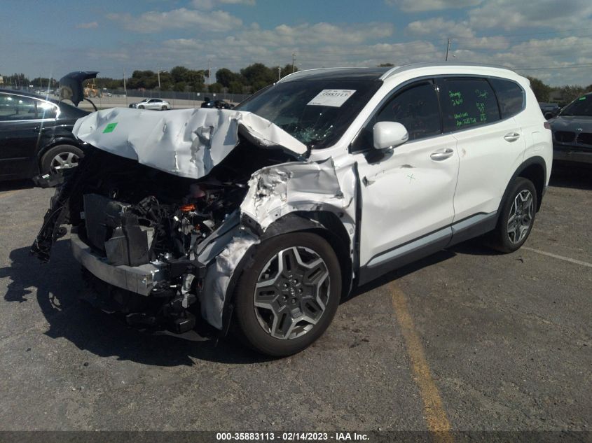 2022 HYUNDAI SANTA FE HYBRID SEL PREMIUM - KM8S3DA13NU037103