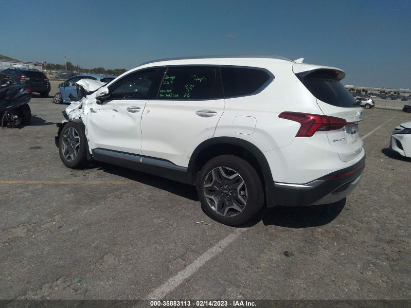 2022 HYUNDAI SANTA FE HYBRID SEL PREMIUM - KM8S3DA13NU037103