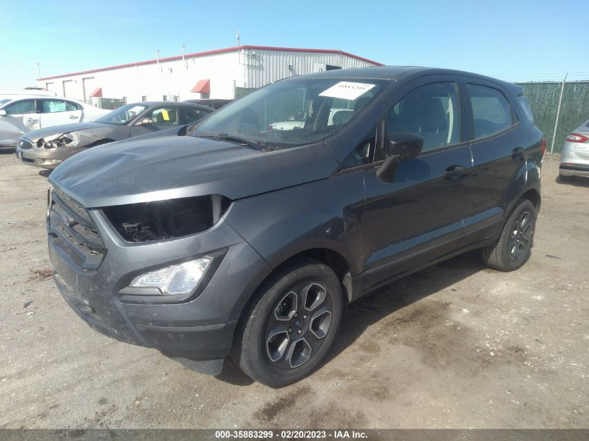 2021 FORD ECOSPORT S - MAJ3S2FE1MC400911
