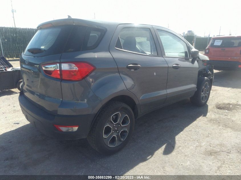 2021 FORD ECOSPORT S - MAJ3S2FE1MC400911