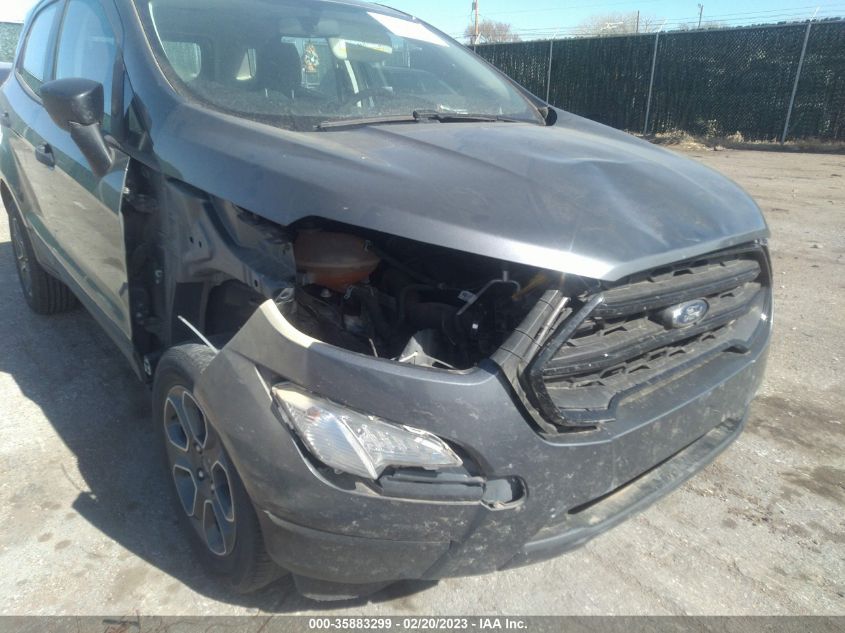 2021 FORD ECOSPORT S - MAJ3S2FE1MC400911