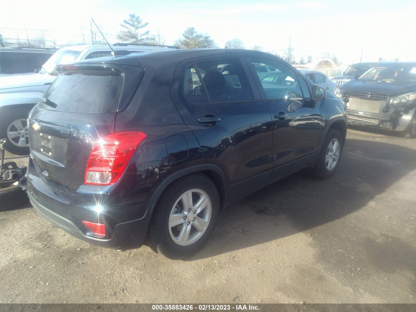 VIN KL7CJNSB9MB357707 2021 CHEVROLET TRAX LS
