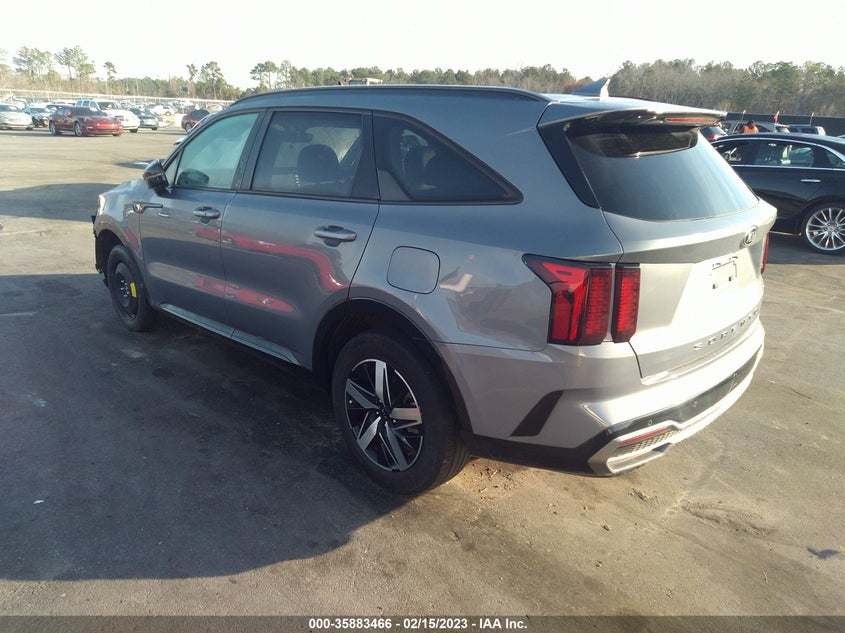 VIN 5XYRL4LC0MG055608 2021 KIA SORENTO S