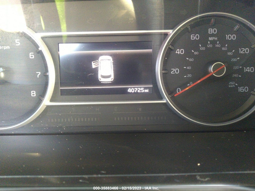 VIN 5XYRL4LC0MG055608 2021 KIA SORENTO S