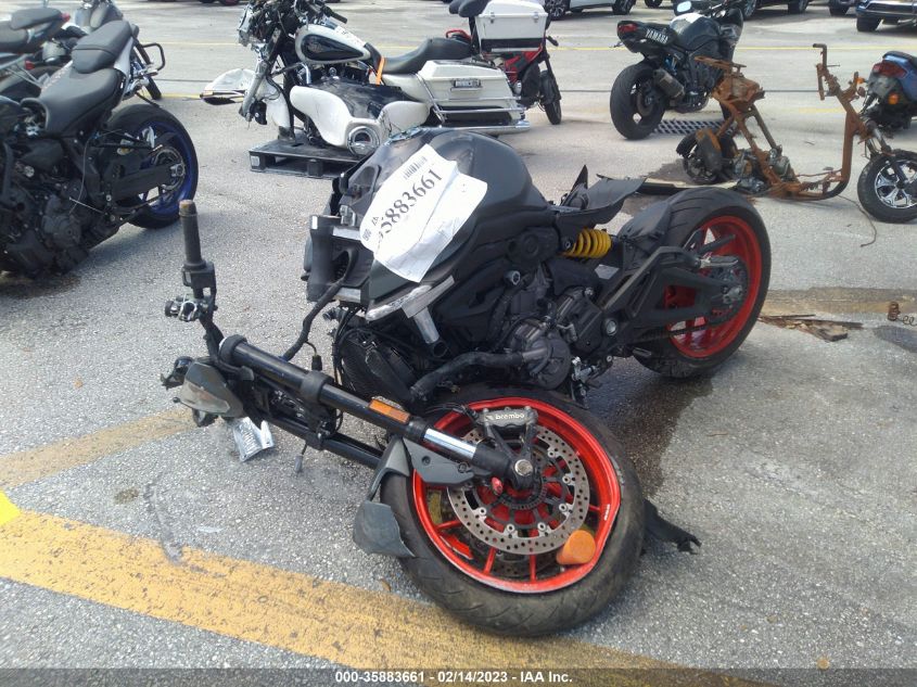 2022 DUCATI MONSTER - ZDMMAMDT4NB005633