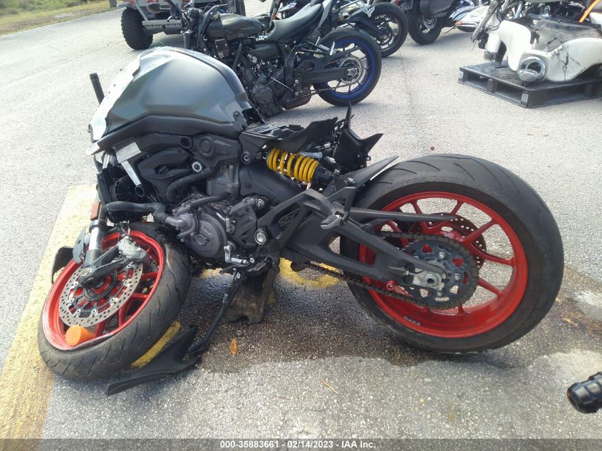 2022 DUCATI MONSTER - ZDMMAMDT4NB005633