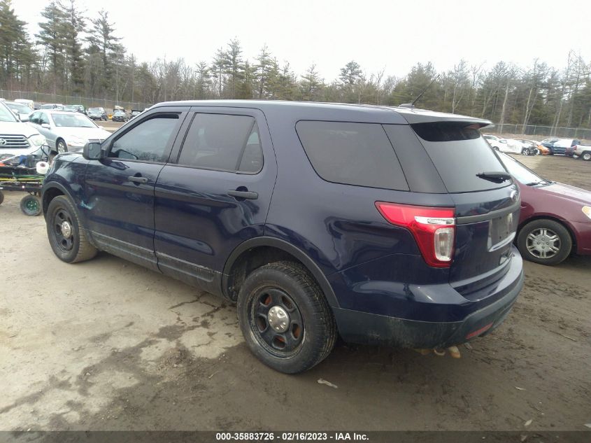 2013 FORD UTILITY POLICE 1FM5K8AR7DGA38622