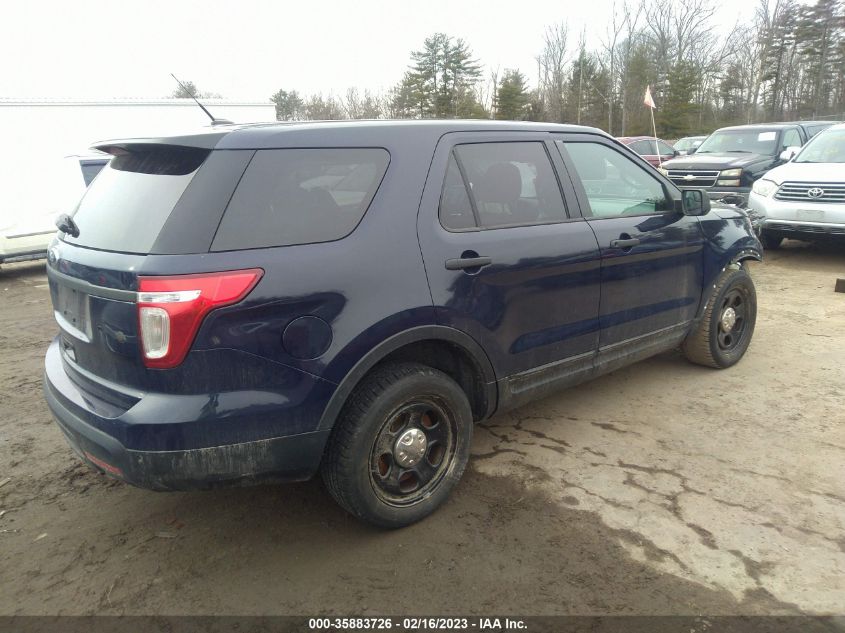 2013 FORD UTILITY POLICE 1FM5K8AR7DGA38622
