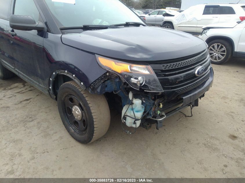 2013 FORD UTILITY POLICE 1FM5K8AR7DGA38622