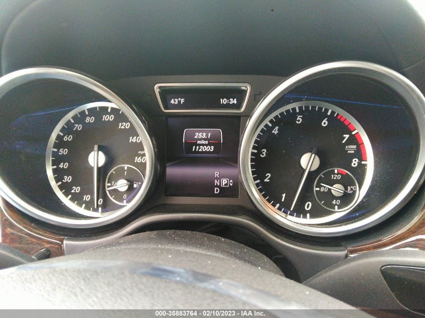 2014 MERCEDES-BENZ GL-CLASS GL 450 4JGDF7CE7EA296762