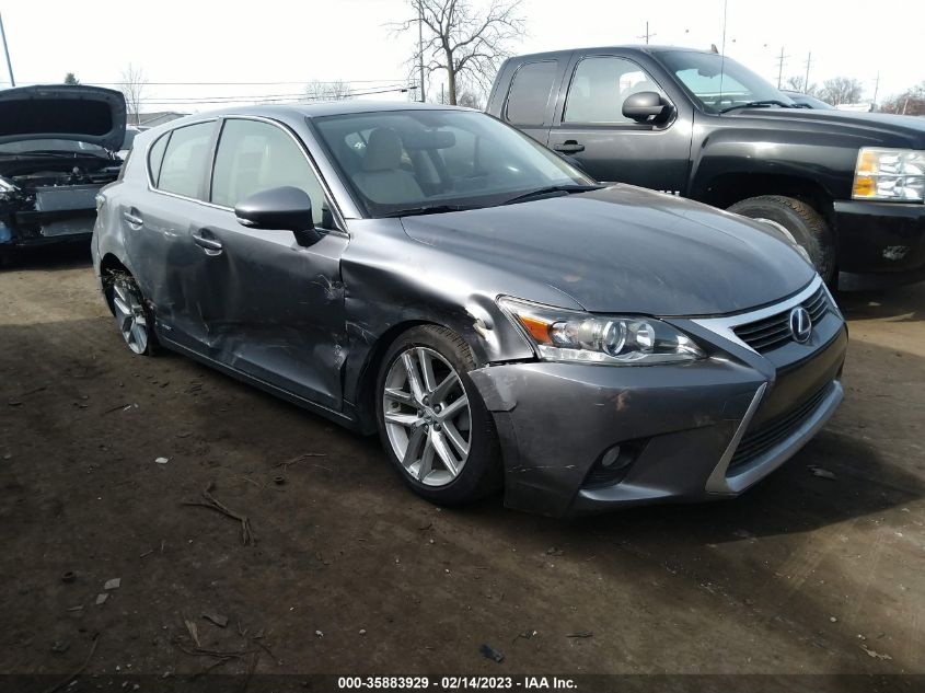 2014 LEXUS CT 200H HYBRID - JTHKD5BHXE2183396