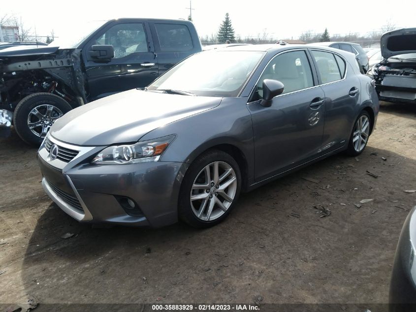 2014 LEXUS CT 200H HYBRID - JTHKD5BHXE2183396
