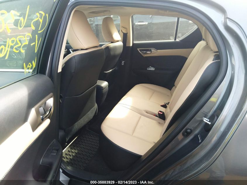 2014 LEXUS CT 200H HYBRID - JTHKD5BHXE2183396