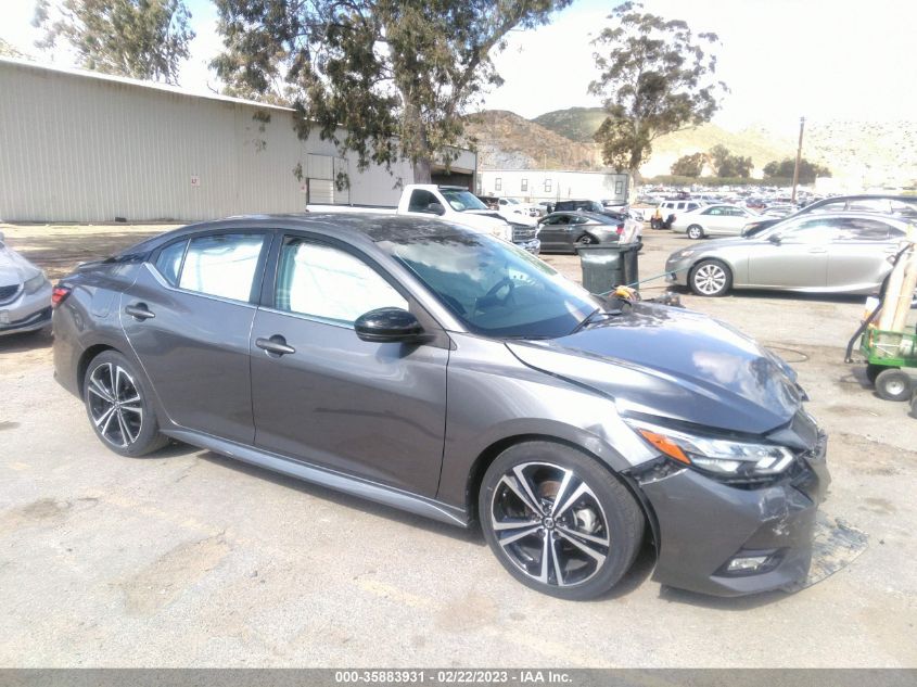 2021 NISSAN SENTRA SR - 3N1AB8DV4MY227922