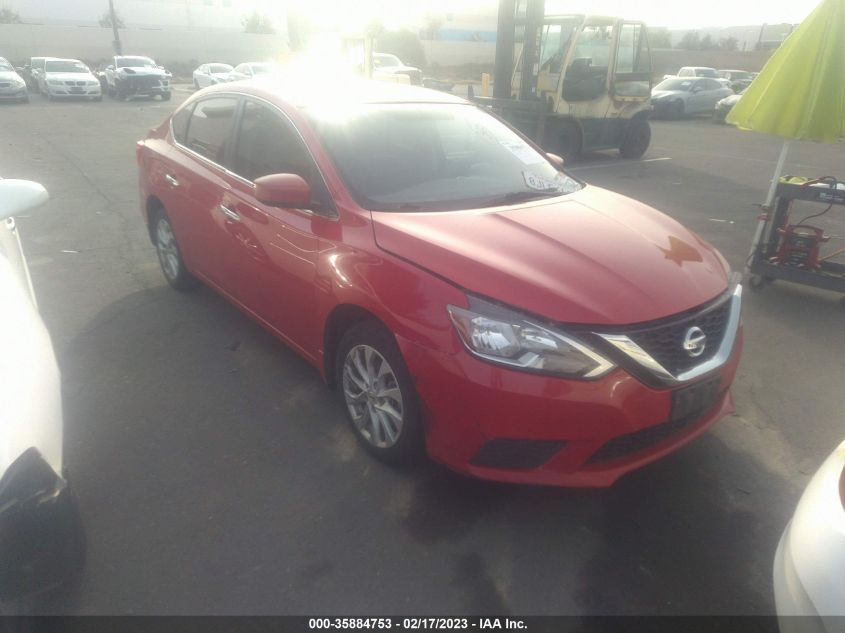 2019 NISSAN SENTRA SV - 3N1AB7AP5KL608995