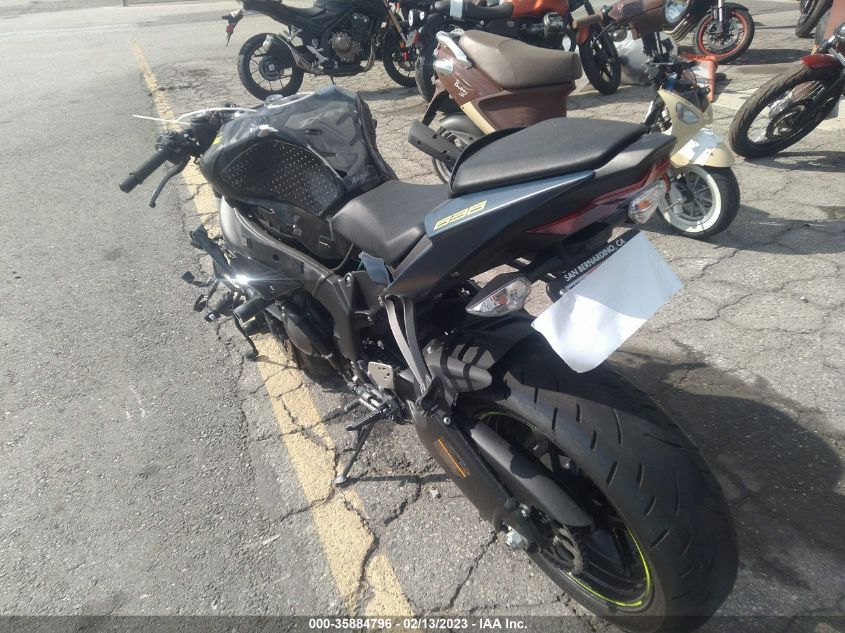 2022 KAWASAKI ZX636 K JKBZXJH16NA012330