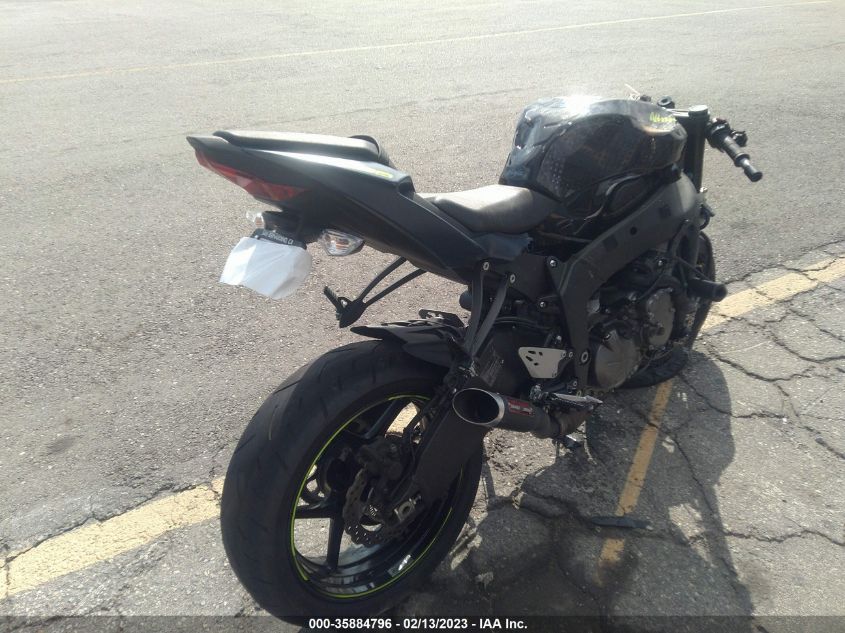 2022 KAWASAKI ZX636 K JKBZXJH16NA012330