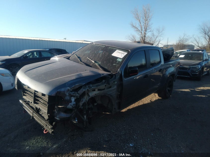VIN 1GCGSCEN0M1224173 2021 CHEVROLET COLORADO 2WD LT