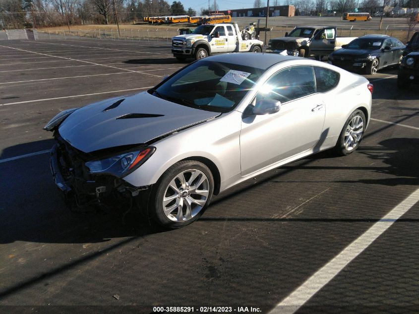 2016 HYUNDAI GENESIS COUPE 3.8L BASE KMHHT6KJ7GU133579