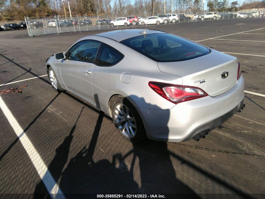 2016 HYUNDAI GENESIS COUPE 3.8L BASE KMHHT6KJ7GU133579