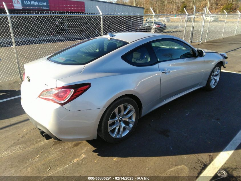 2016 HYUNDAI GENESIS COUPE 3.8L BASE KMHHT6KJ7GU133579