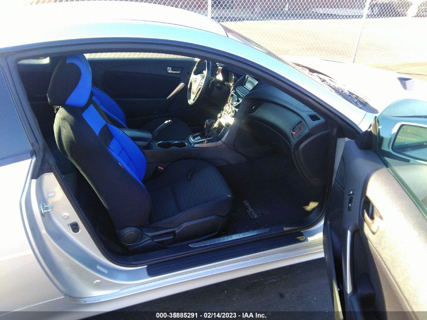 2016 HYUNDAI GENESIS COUPE 3.8L BASE KMHHT6KJ7GU133579