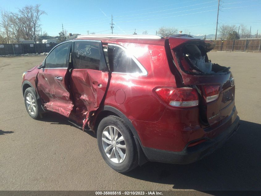 2016 KIA SORENTO LX - 5XYPG4A35GG054215