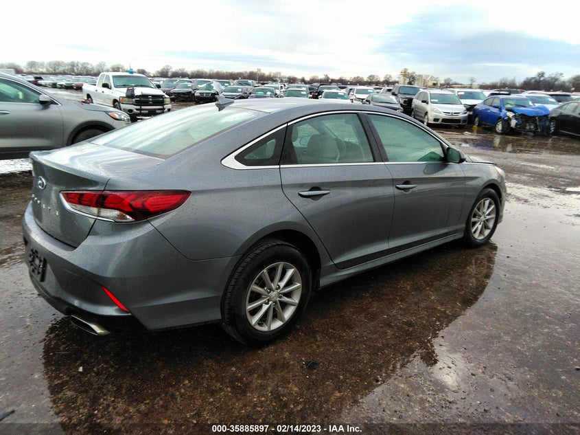 VIN 5NPE24AF9KH801848 2019 HYUNDAI SONATA SE