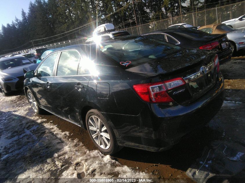 2013 TOYOTA CAMRY HYBRID LE/XLE 4T1BD1FK3DU074387