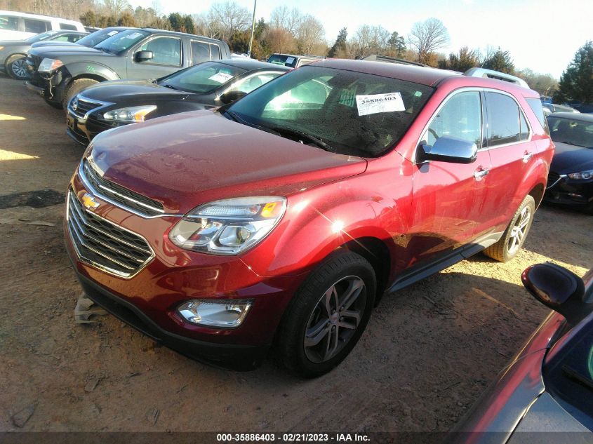 2016 CHEVROLET EQUINOX LTZ - 2GNALDEK5G6284327