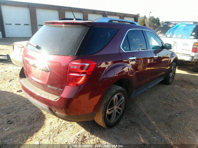 2016 CHEVROLET EQUINOX LTZ - 2GNALDEK5G6284327