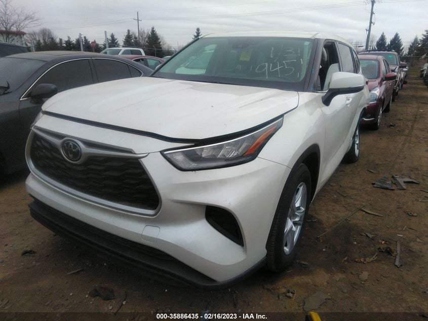 VIN 5TDCZRAH9LS019451 2020 TOYOTA HIGHLANDER L