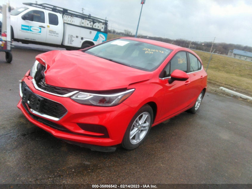 VIN 3G1BE6SM6HS520407 2017 CHEVROLET CRUZE LT