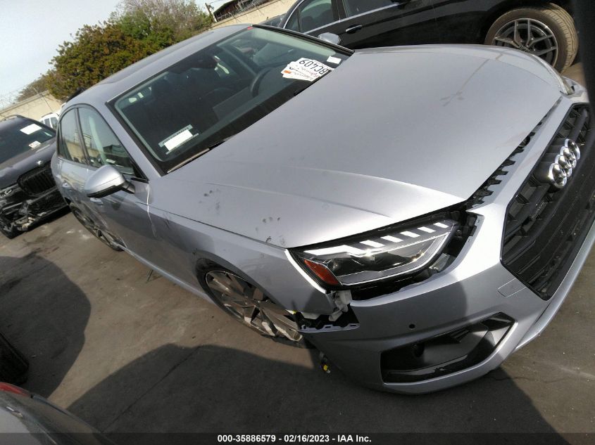 WAUBBAF47PN000252 AUDI A4 SEDAN PREMIUM PLUS 2023