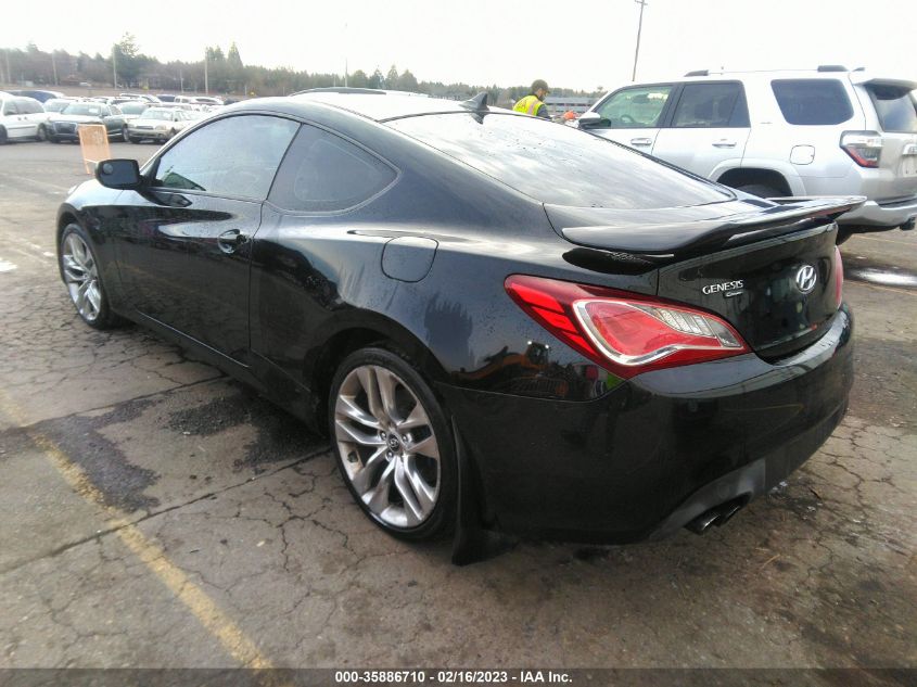 2013 HYUNDAI GENESIS COUPE 2.0T KMHHT6KDXDU106950