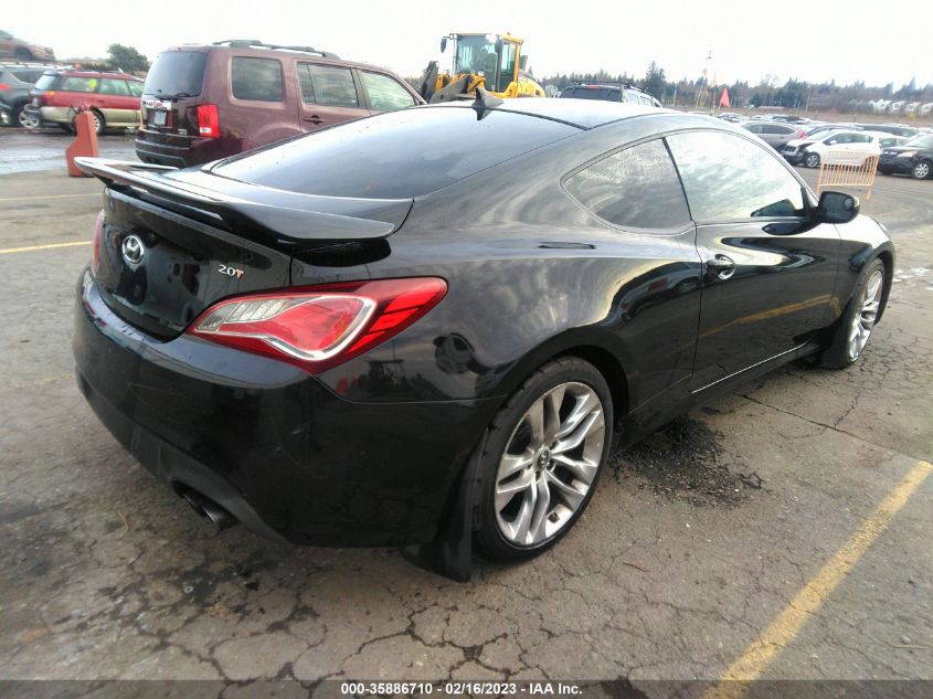 2013 HYUNDAI GENESIS COUPE 2.0T KMHHT6KDXDU106950