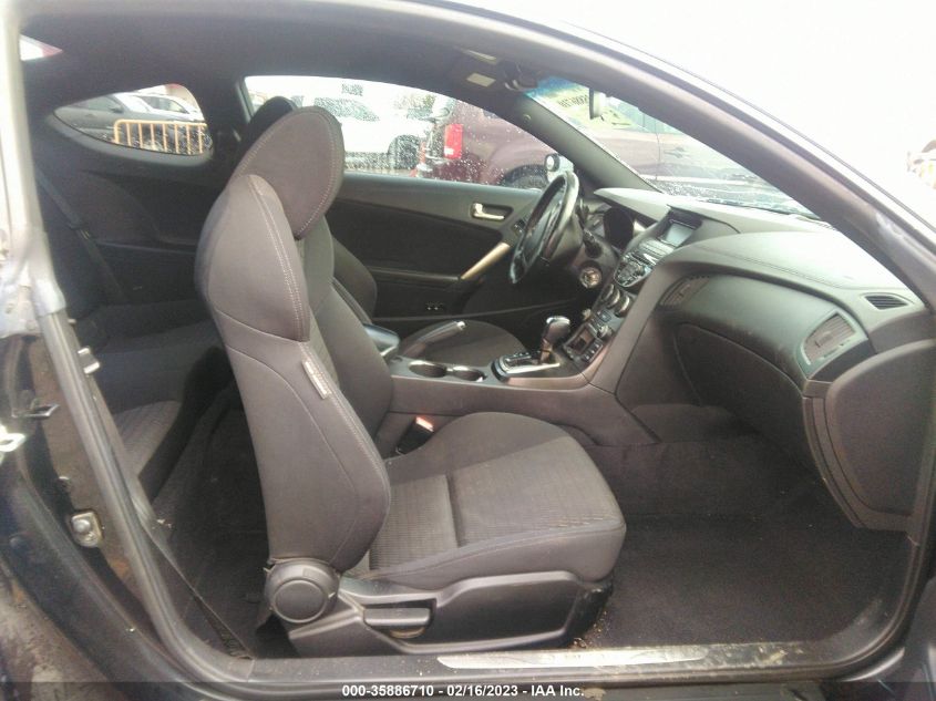 2013 HYUNDAI GENESIS COUPE 2.0T KMHHT6KDXDU106950