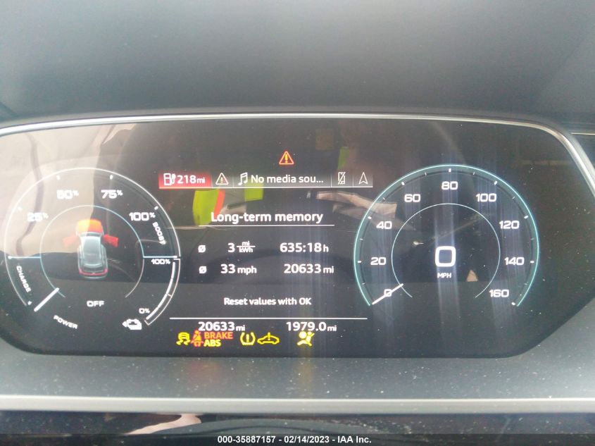 2022 AUDI E-TRON PREMIUM - WA1AAAGE7NB004836