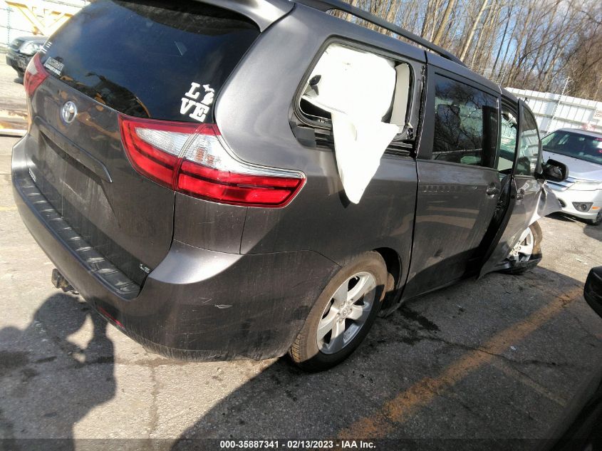 2015 TOYOTA SIENNA LE - 5TDKK3DC2FS556826