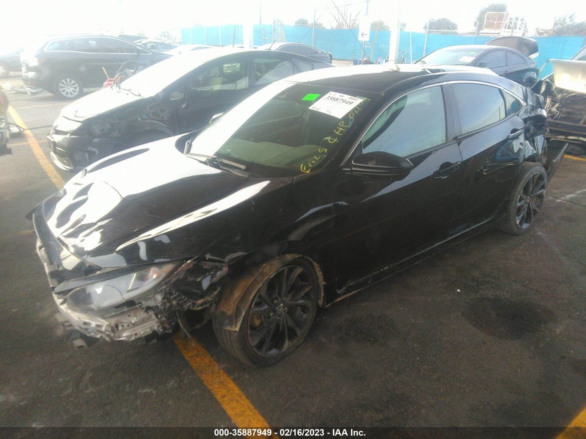 VIN 2HGFC2F86KH515501 2019 HONDA CIVIC SEDAN SPORT